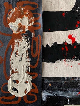 Behind the scenes in Maria Castillo’s contemporary art studio