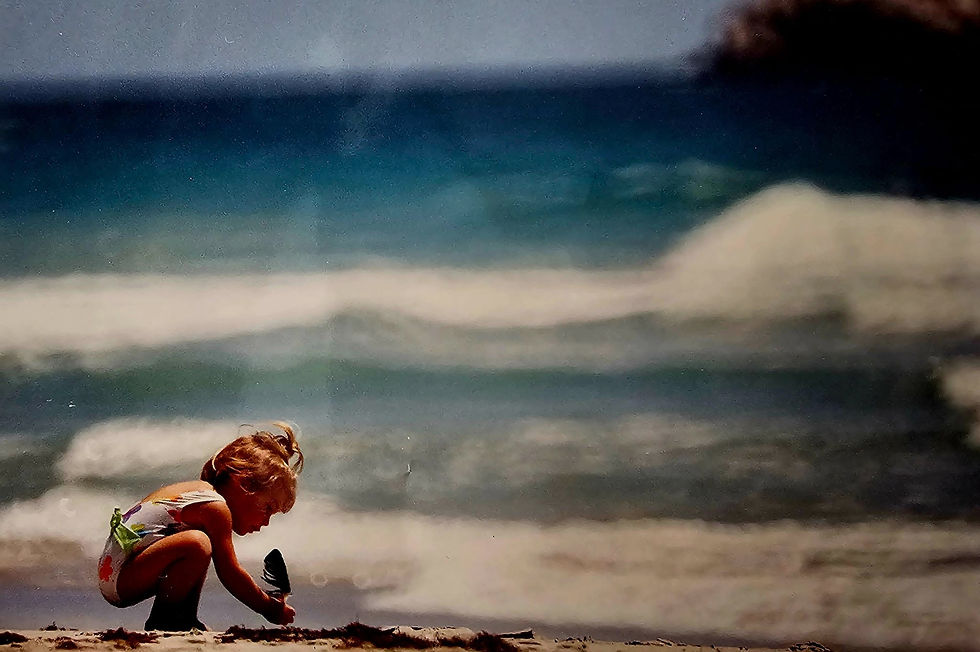 Baby photo of the artist