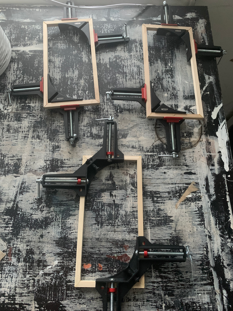 Behind the scenes in Maria Castillo’s contemporary art studio