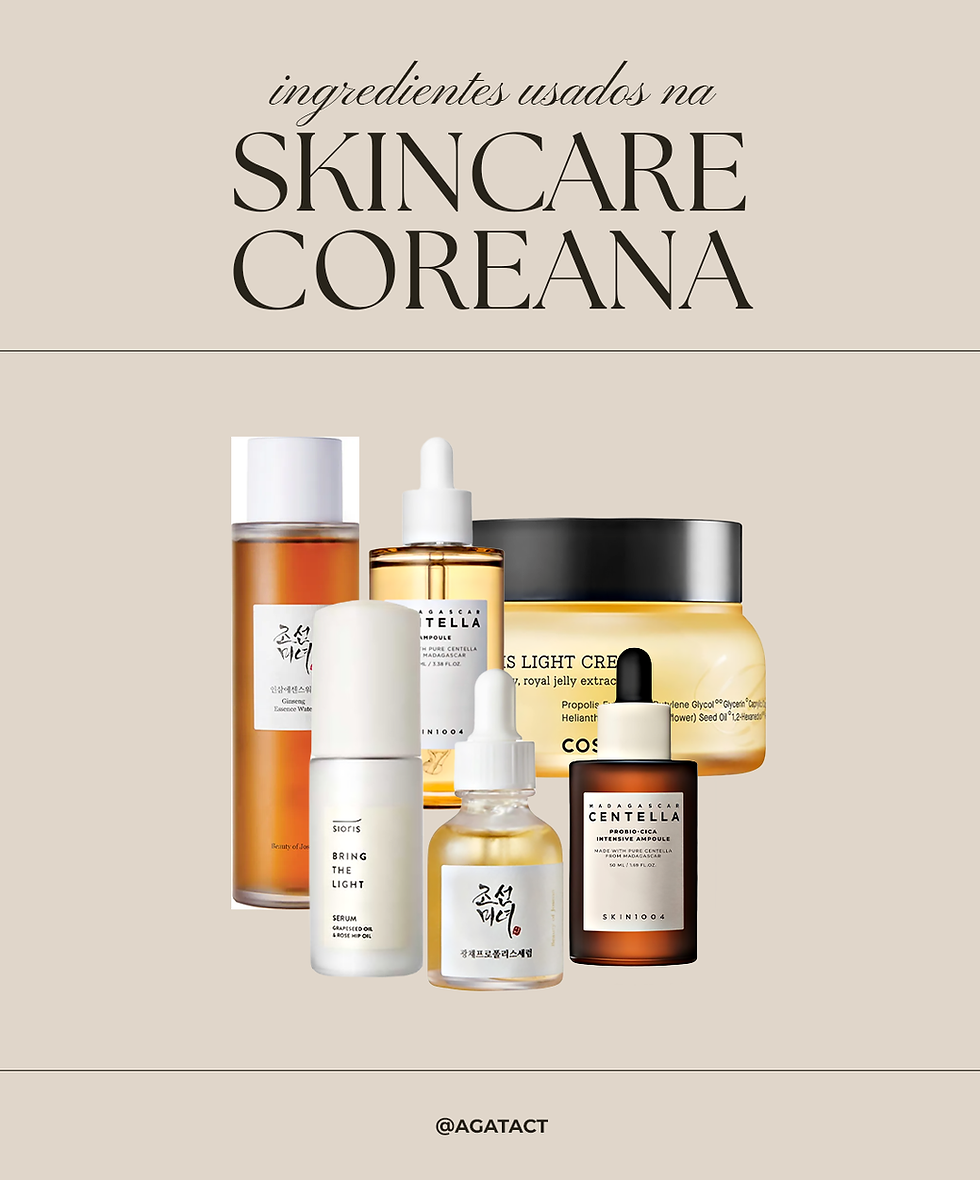 Ingredientes Usados Na Skincare Coreana
