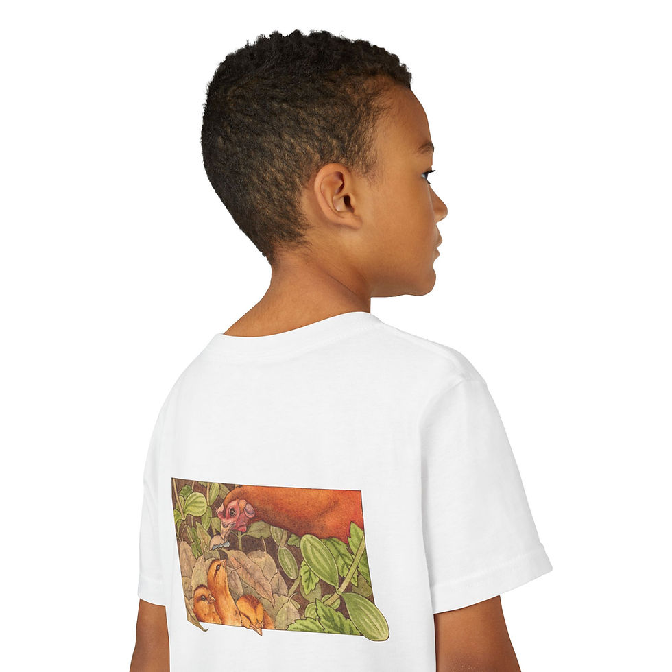 Thumbnail: Help I'm Stuck - Youth Short Sleeve Tee - Double Sided