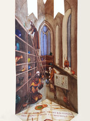 Book making. Novelty pop up book. Medieval History. Ocean. Deep Blue. Watercolour painting. Bristol Illustrator. Zine. Artist's Book. Storytelling. Picturebook. children's illustration