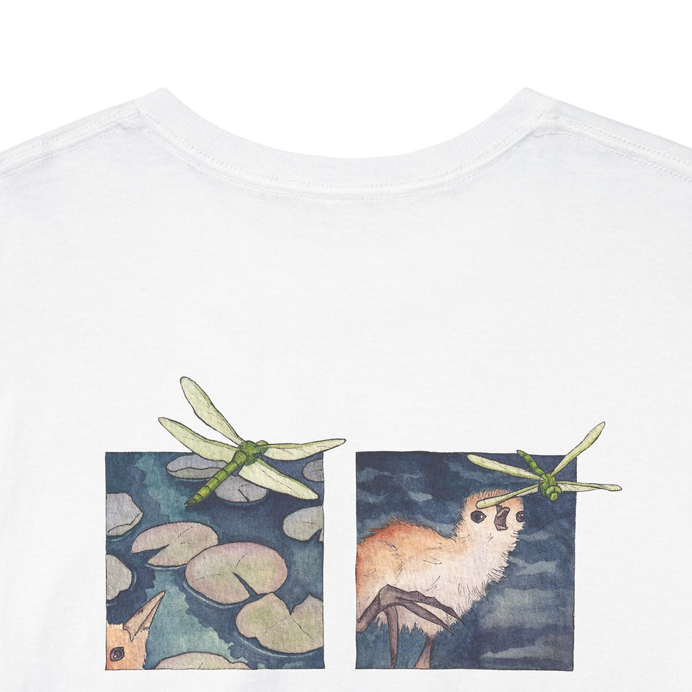 Thumbnail: Jacana Bird Unisex Heavy Cotton Tee