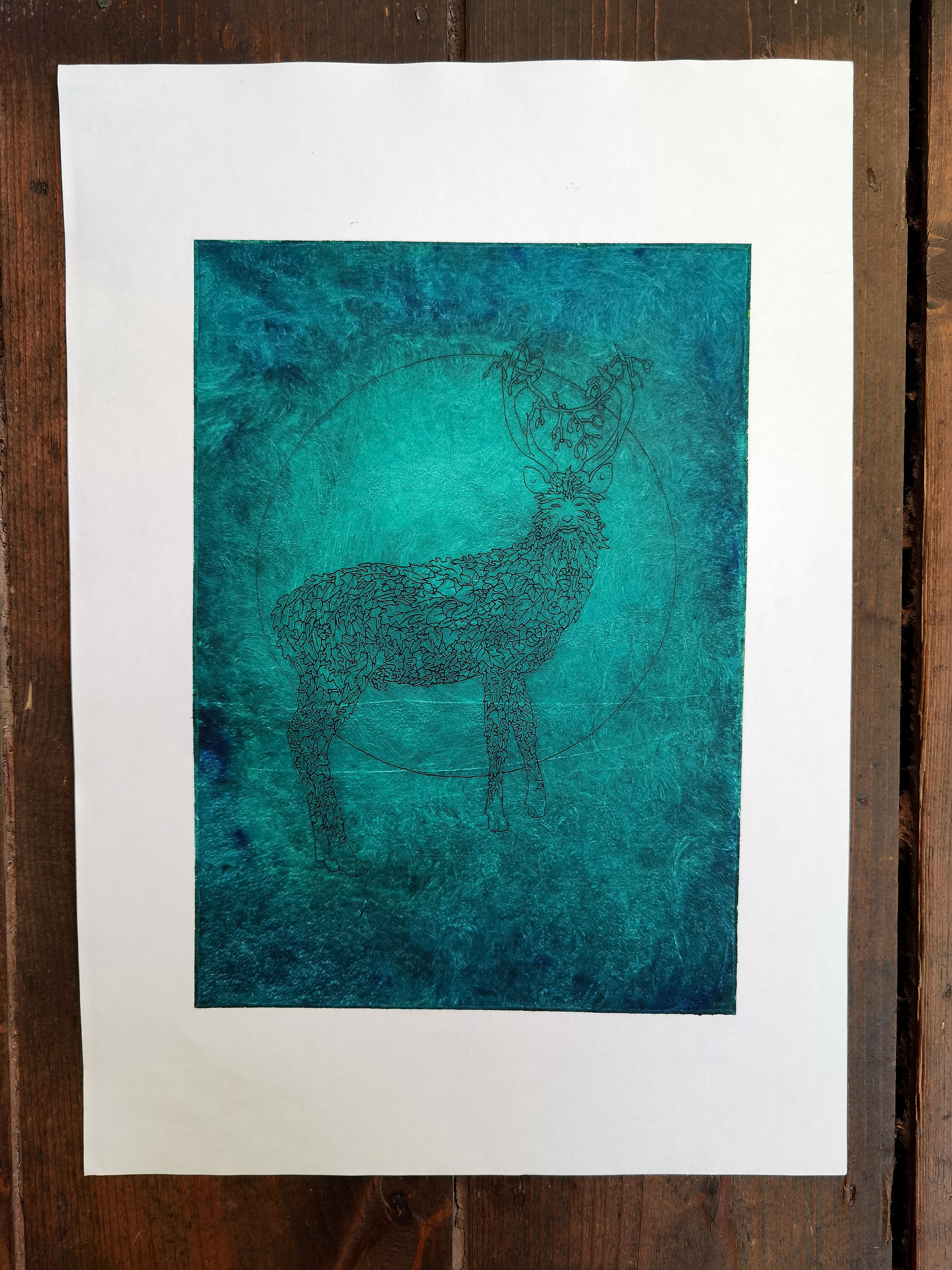 Will-o-the-Wisp Etching Print
