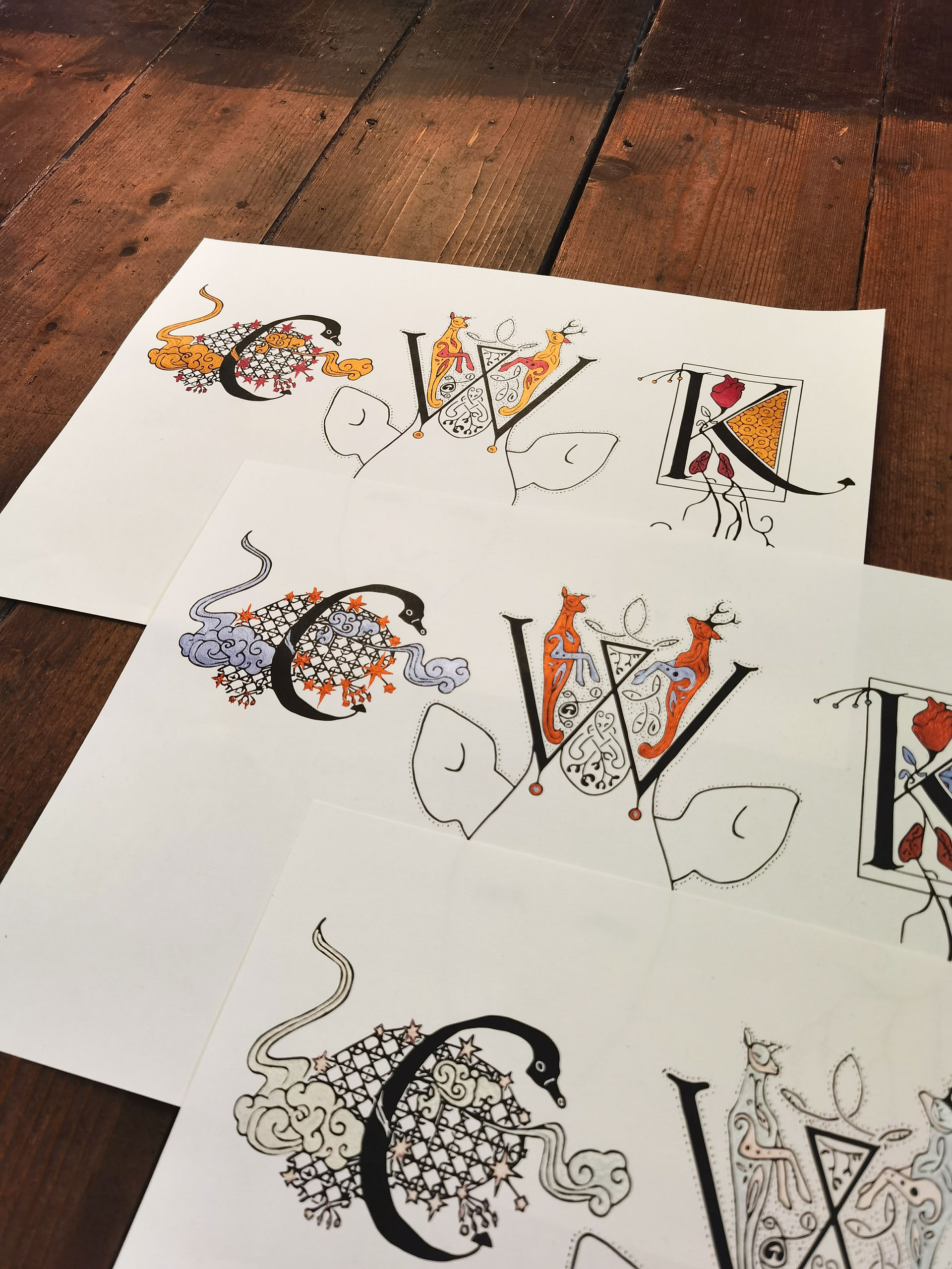 Illuminated Letters Tests