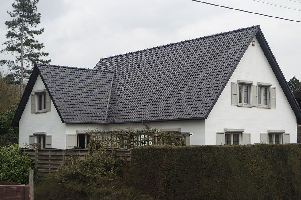 Renoveren hanggoten naar dakgoten