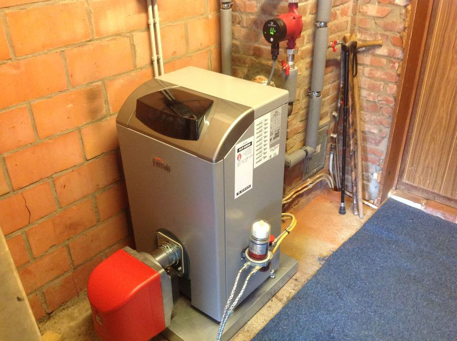mazout condensatieketel indirect