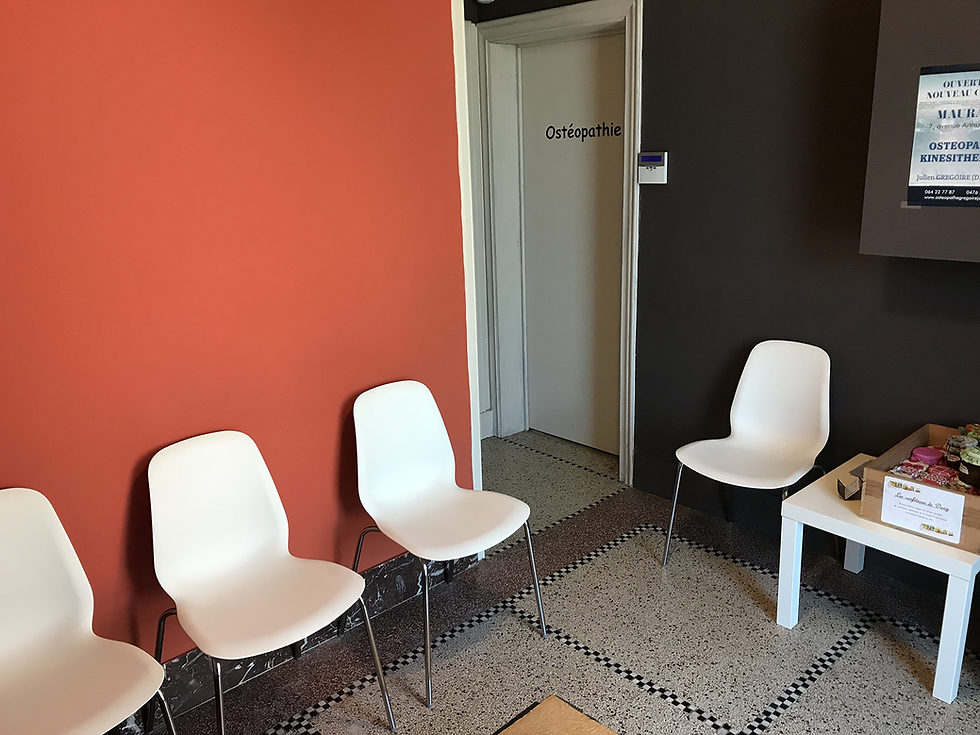 Le cabinet de La Louviere du Centre d’ostéopathie et de kinésithérapie Julien GREGOIRE (D.O.)