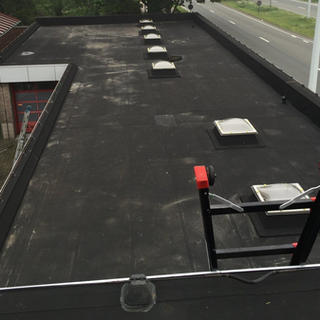 PIR-isolatie en EPDM Resitrix - Proximus Antwerpen