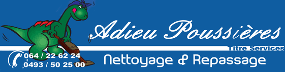 ADIEU POUSSIERES CENTRE ET BORINAGE