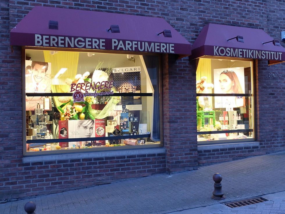 Devanture du magasin