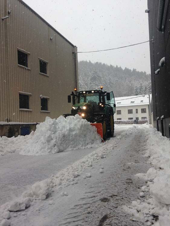 Déneigement broyage