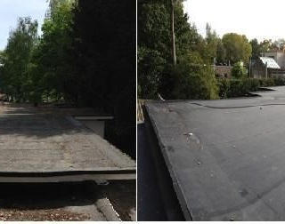 PIR-isolatie en EPDM Mastersystem - woning Tongeren