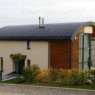 Zink staande naad - woning Tervuren