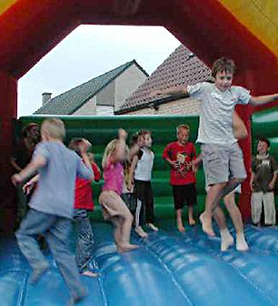 Verhuur springkasteel in Gent