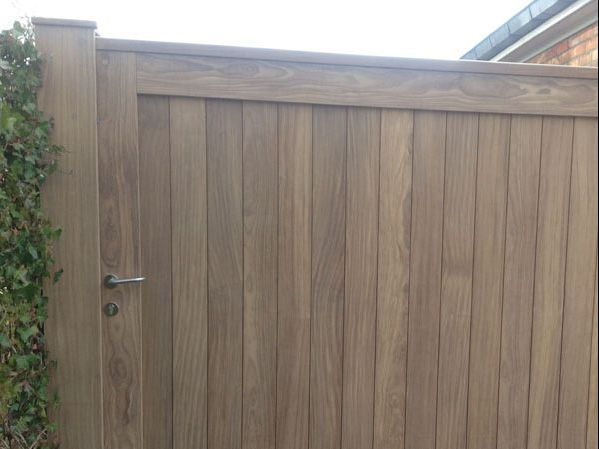 VDS Works houten poort