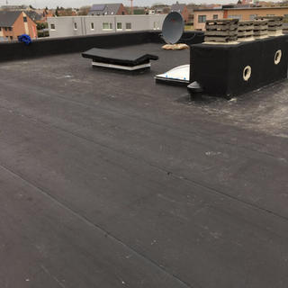 Resitrix EPDM en PIR-isolatie, appartementsgebouw Turnhout
