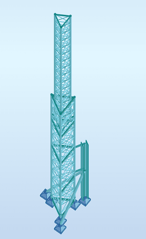3D rekenmodel in RSA Professional - Intersoft Electronics