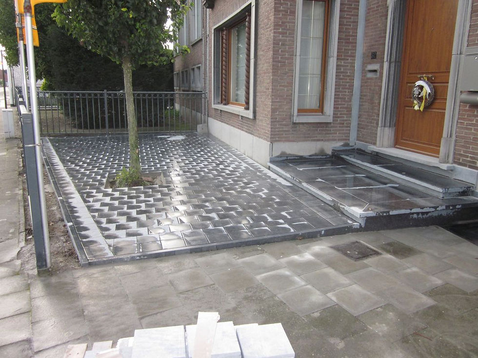 realisaties terrassen & opritten