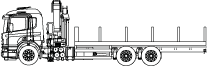 VRACHTWAGEN MET KRAAN van 20 T/M tot 42T/M