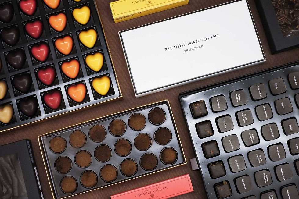 Chocolats de chez Pierre Marcolini