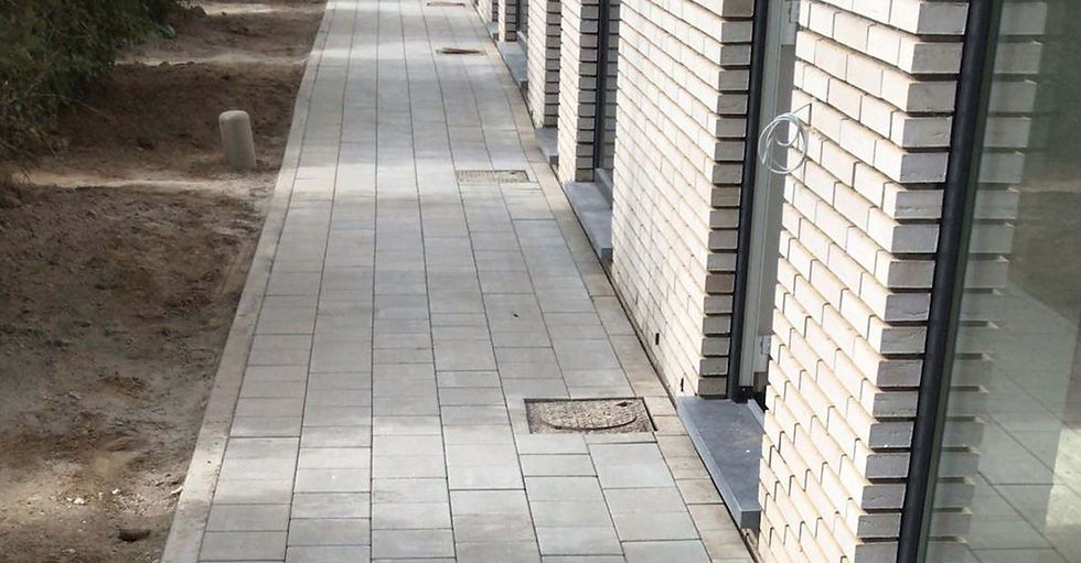 Aanleg van terras