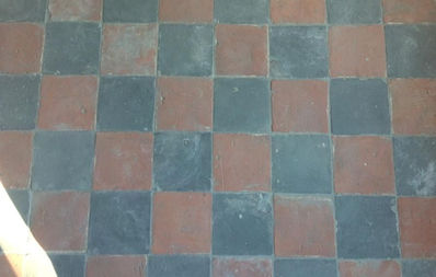 Terracottavloeren blauw
