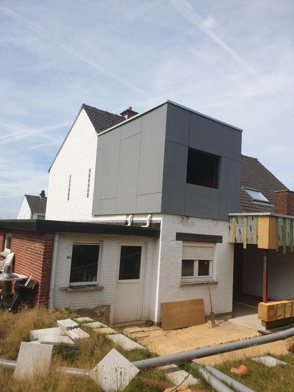 bijbouw Bekleden met equitone tectiva