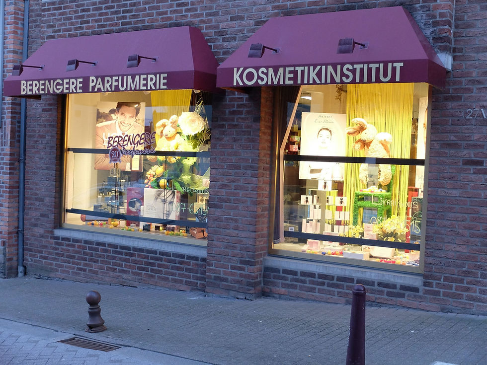 Devanture du magasin