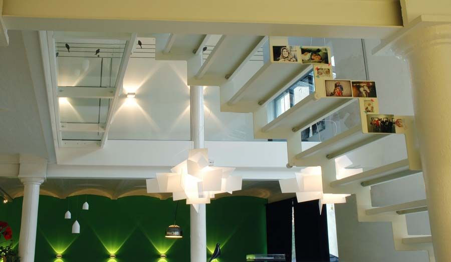 Inrichting duplex loft in Molenbeek