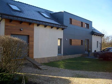 Réalisation maison Atelier d'Architecture Cominelli à Izel