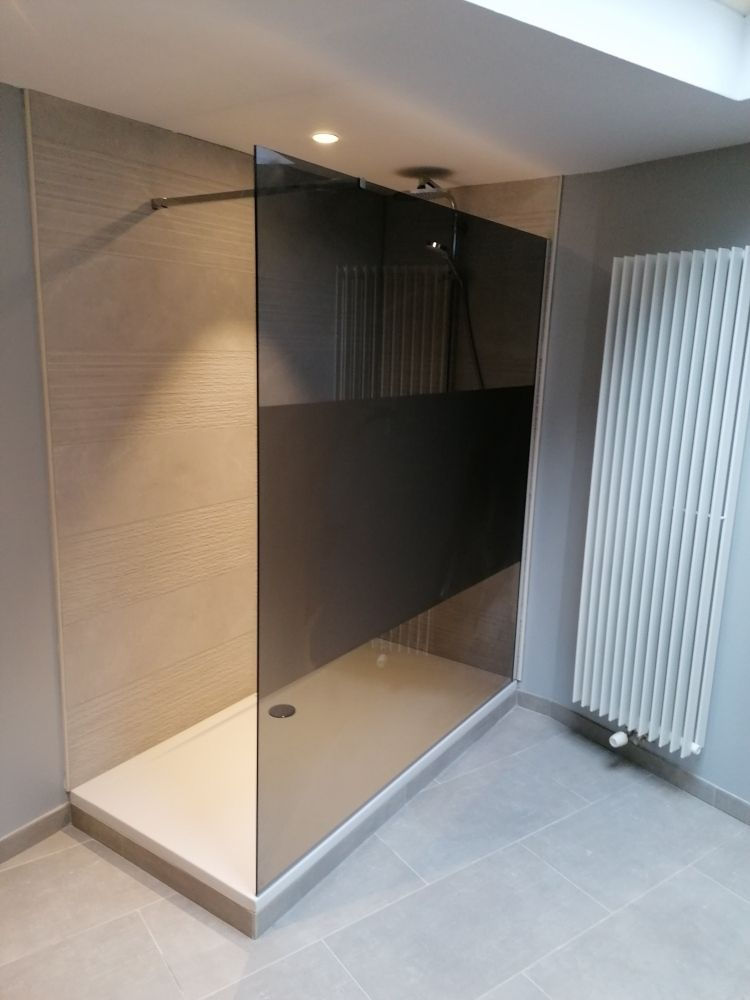 Badkamerrenovatie nieuwe douche Tercalavres Korbeek-lo