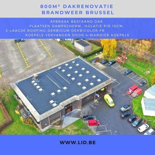 2021 Brandwweer Brussel dakrenovatie