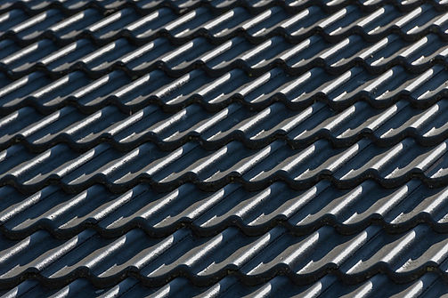 structuur dakpannen