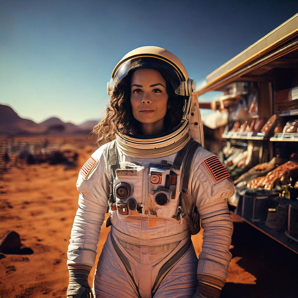 Aprire un market su Marte? Perché no....