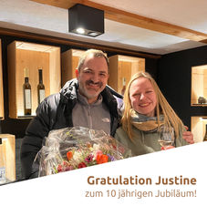 Gratulation Justine!