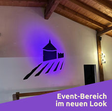 Eventbereich im neuen Look