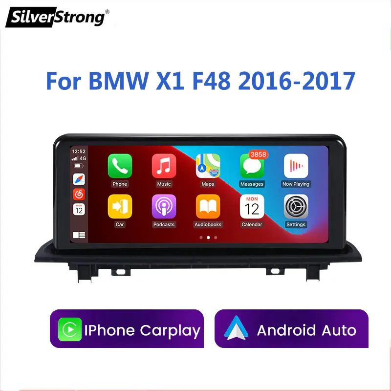 Miniaturbild: 10,25-Zoll Android-Auto-Drahtloses Apple CarPlay-Bildschirm für BMW X1 F48 2016-