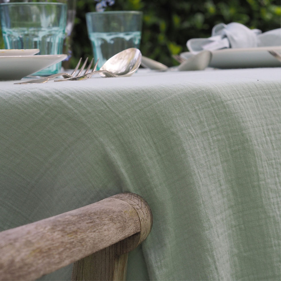 Miniature : Nappe 300x300 cm, coton froissé