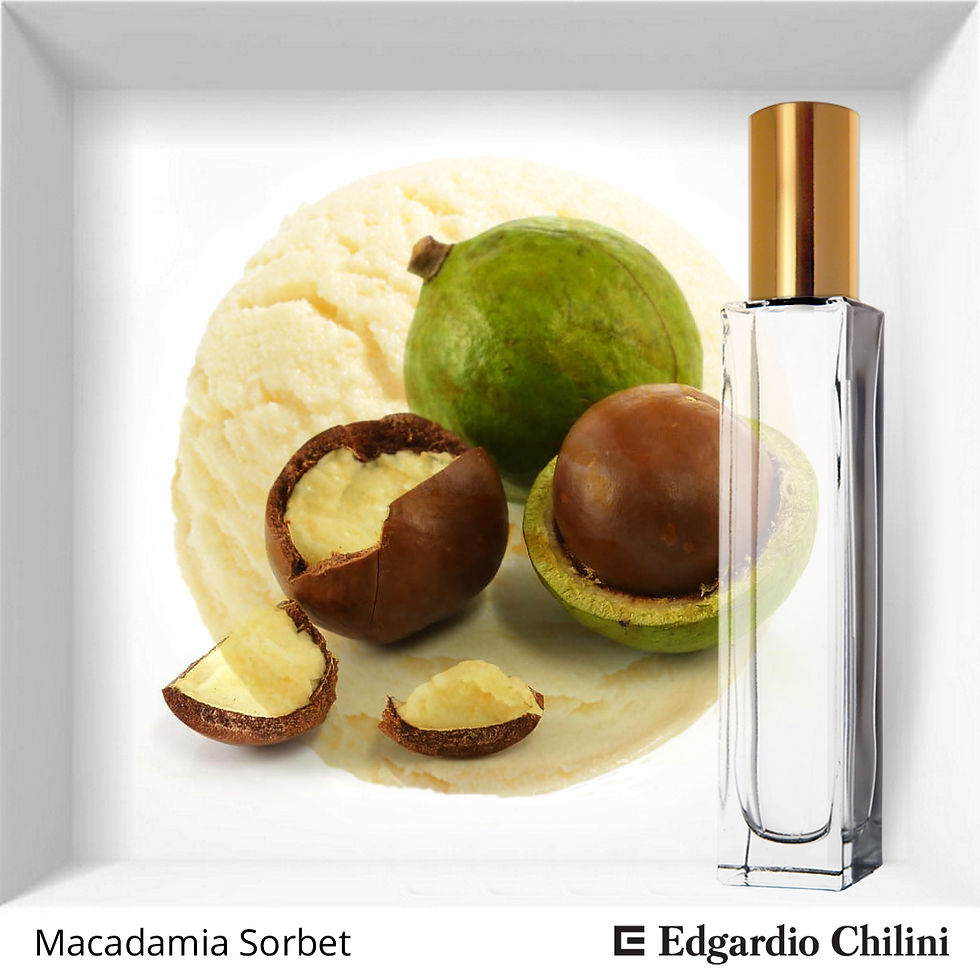 macadamia sorbet Edgardio Chilini