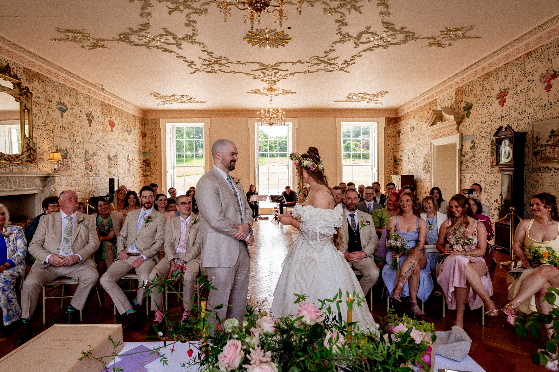 Chinese room Mount Congreve indoor wedding