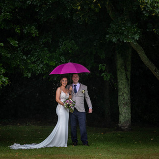 Haven hotel, wedding couple portraits rainy day