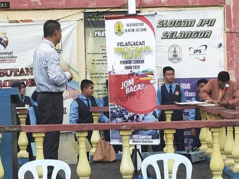 Pelancaran Program Nilam dan Program Jom Baca peringkat sekolah tahun 2020