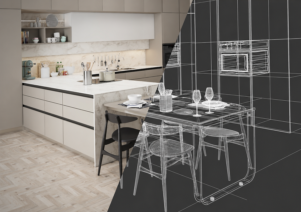 Dal modello CAD al rendering fotorealistico per il settore Arredo & Design