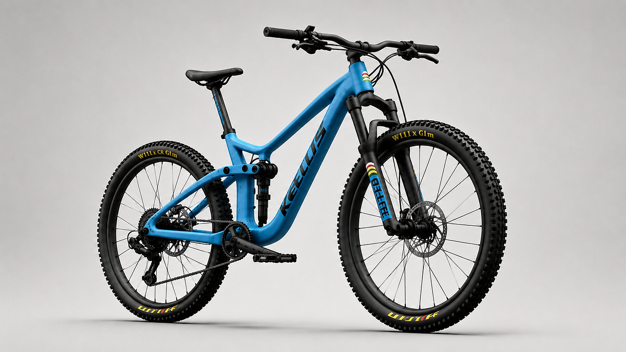 rendering modello 3d mountain bike