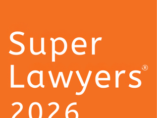 Gennari Aronson announces Super Lawyers recongnition
