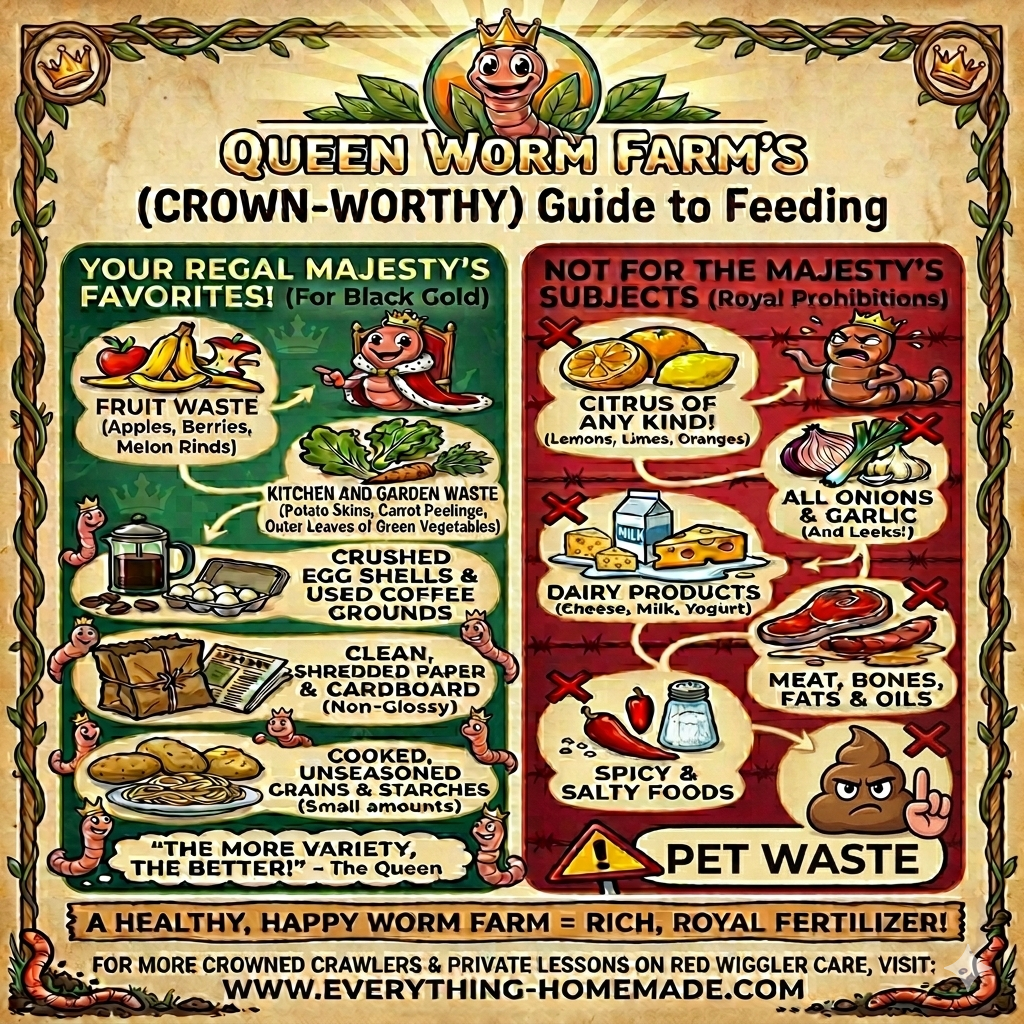 Premium Guide to Feeding Red Wiggler Worms