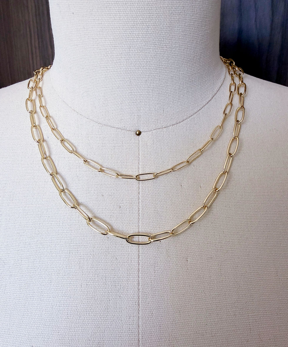 Thumbnail: Large Paperclip Chain