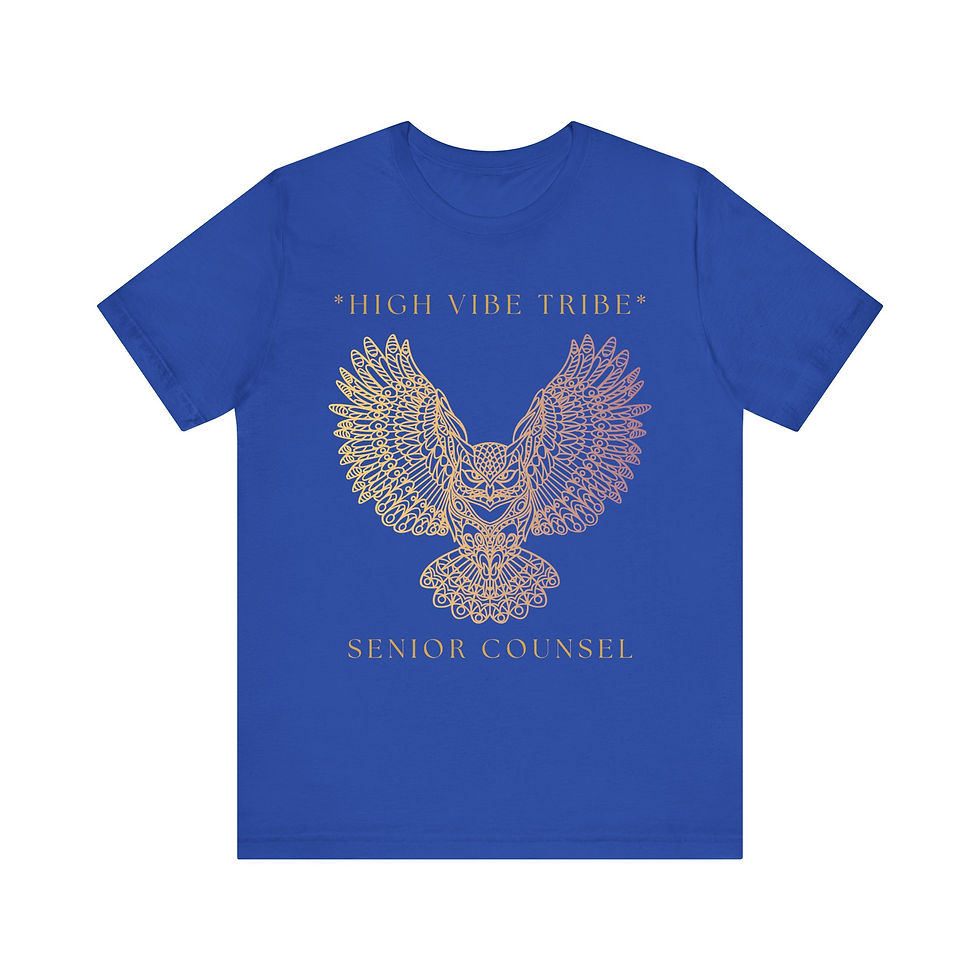 Thumbnail: High Vibe Tribe Senior Counsel - Unisex Jersey Short Sleeve Tee