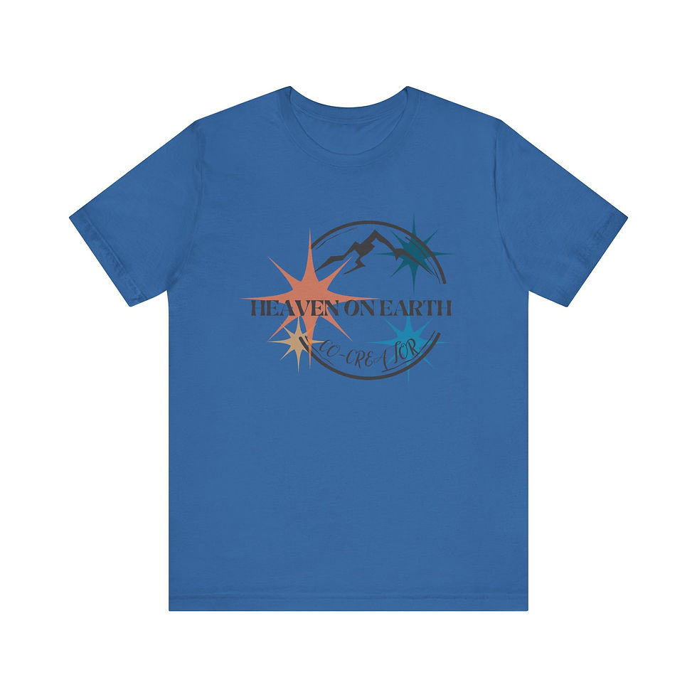 Thumbnail: Heaven on Earth Co-Creator - Unisex Jersey Short Sleeve Tee